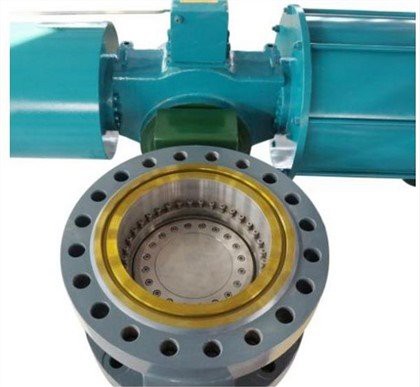 Ujuviste Kahesuunaline metallist tihend Triple Offset Butterfly Klapid Seeria 4200